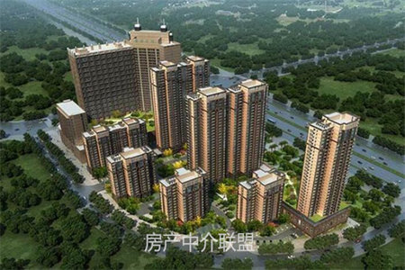 龙都学府园3室2厅2卫98万全明户型，好楼层带车库，附房